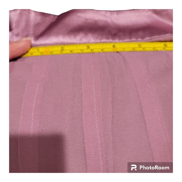 Worthington pleated skirt sz14 in orchid silk satin sequins lined Ballerina - Picture 7 of 11